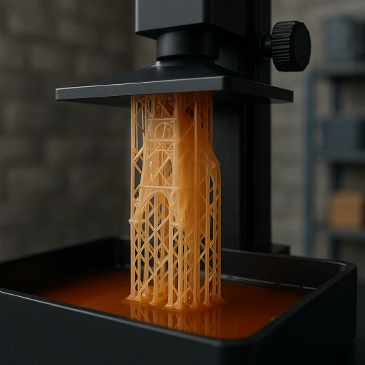 SLA teknolojisiyle hassas 3d baskı hizmeti