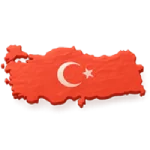 Türkiye haritası ikonu - 3d baskı hizmeti Türkiye